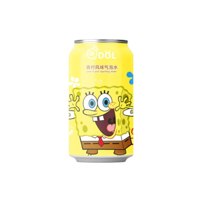 QDOL SpongeBob SquarePants Lime Sparkling Water (330ml) - America
