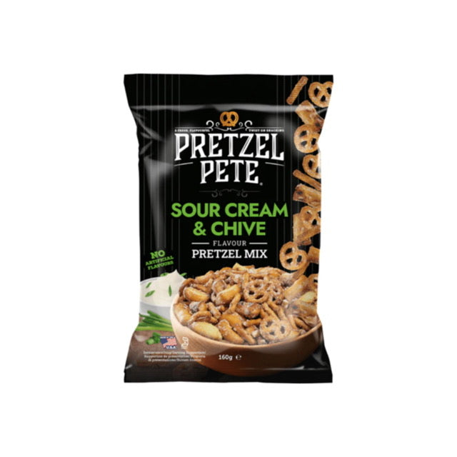 Pretzel Pete Sour Cream & Chive Flavor Pretzel Mix (160g) - America