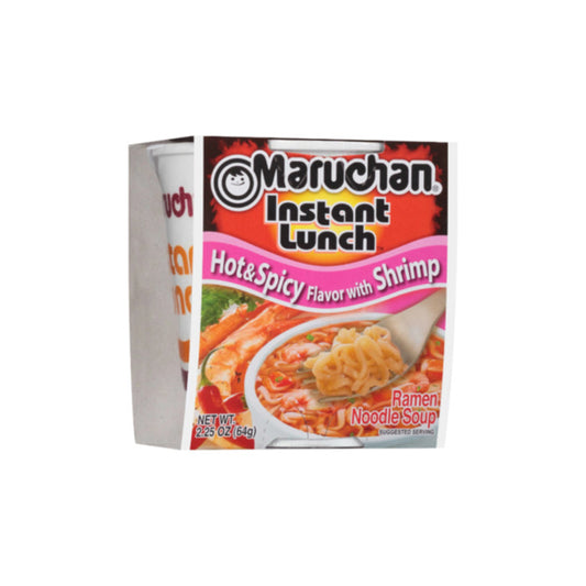 Maruchan Instant Lunch Hot & Spicy Shrimp Noodles (64g) - America