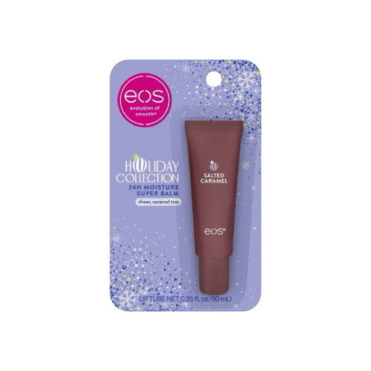 EOS Holiday Collection 24hr Moisture Salted Caramel Tinted Lip Balm Tube (10ml) - America