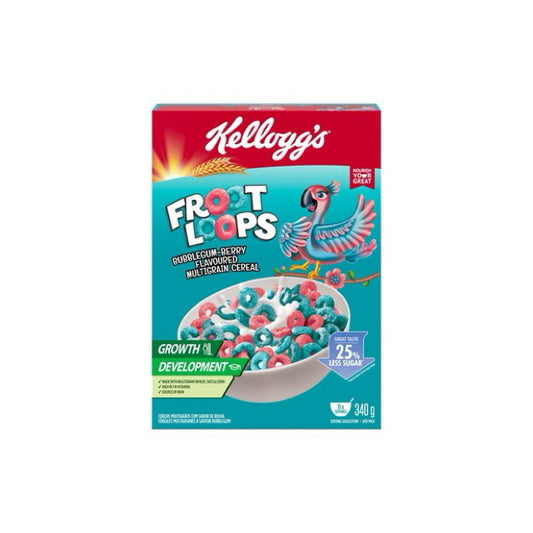 Kellogg’s Froot Loops Bubblegum Berry Cereal (340g) - South Africa