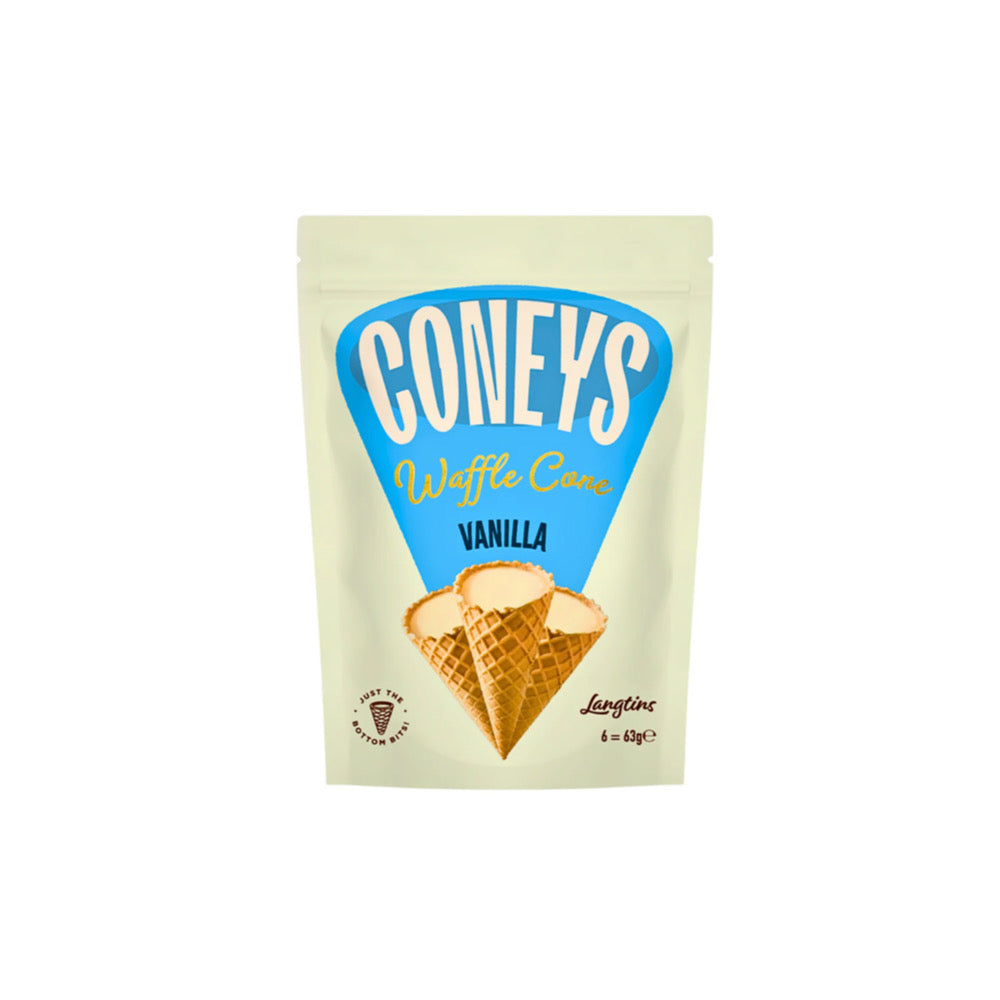 Coneys Vanilla Waffle Cones (63g) - EU