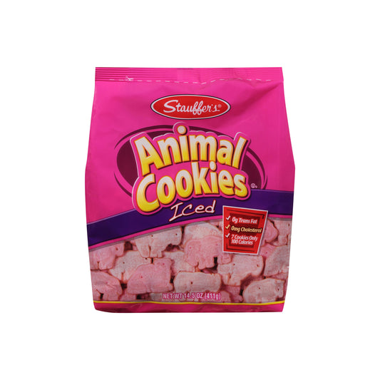 Stauffer’s Iced Animal Cookies Bag (411g) - America