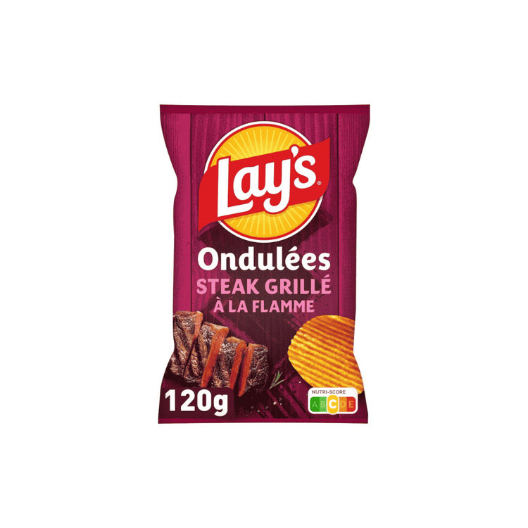 Lay’s Flame Grilled Steak (120g) - France