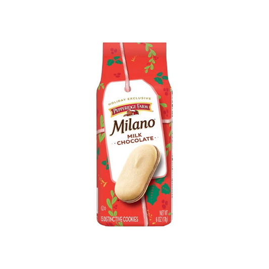 Pepperidge Farm Holiday Exclusive Milano Milk Chocolate Cookies (198g) - America