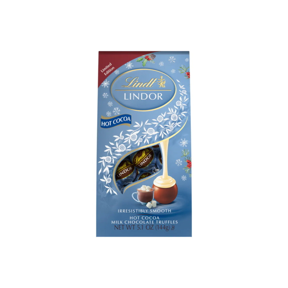 Lindt Lindor Limited Edition Hot Cocoa Milk Chocolate Truffles (144g) - America
