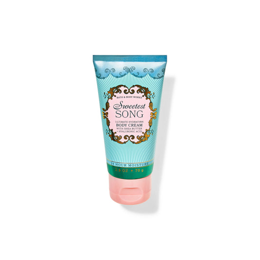 Bath and Body Works Sweetest Song Travel Size Ultimate Hydration Body Cream (70g) - America