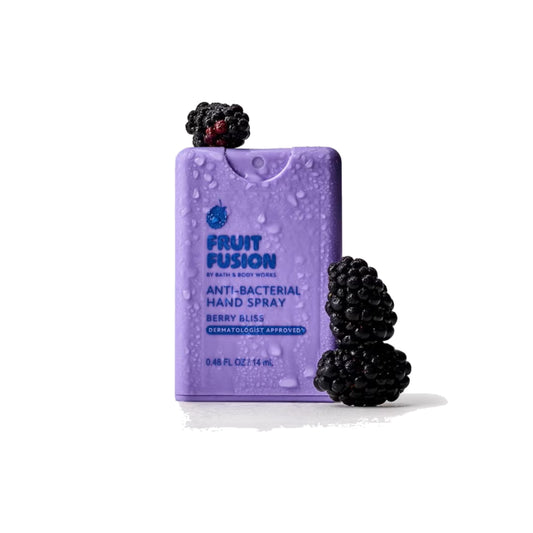 Bath and Body Works x Hilary Duff Fruit Fusion Berry Bliss Anti-Bacterial Hand Spray (14ml) - America