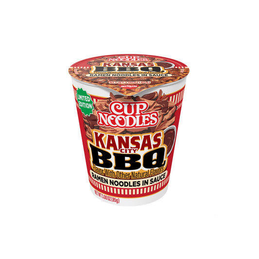 Cup Noodles Limited Edition Kansas City BBQ Ramen Noodles in Sauce (85g) - America