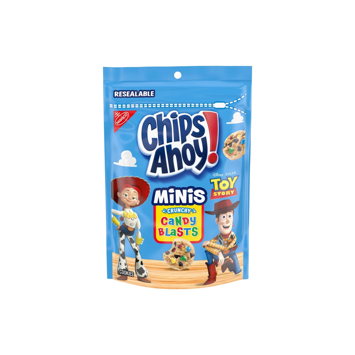 Chips Ahoy! x Toy Story Special Edition Minis Crunchy Candy Blast Cookies (198g) - America