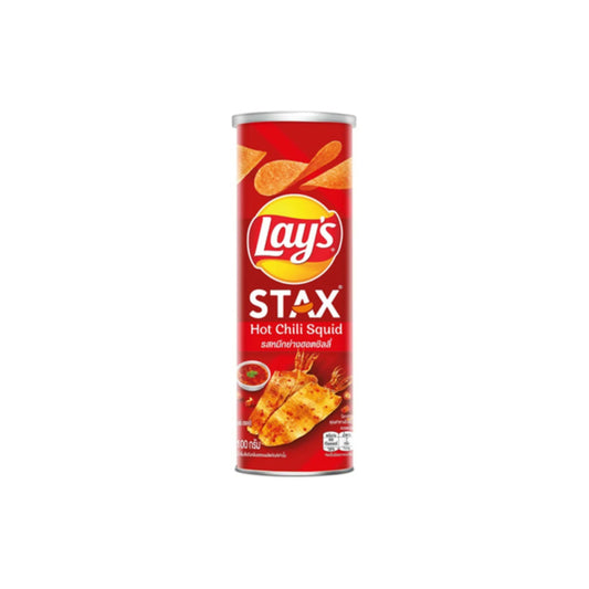 Lay’s Stax Hot Chili Squid Potato Chips (90g) - Vietnam