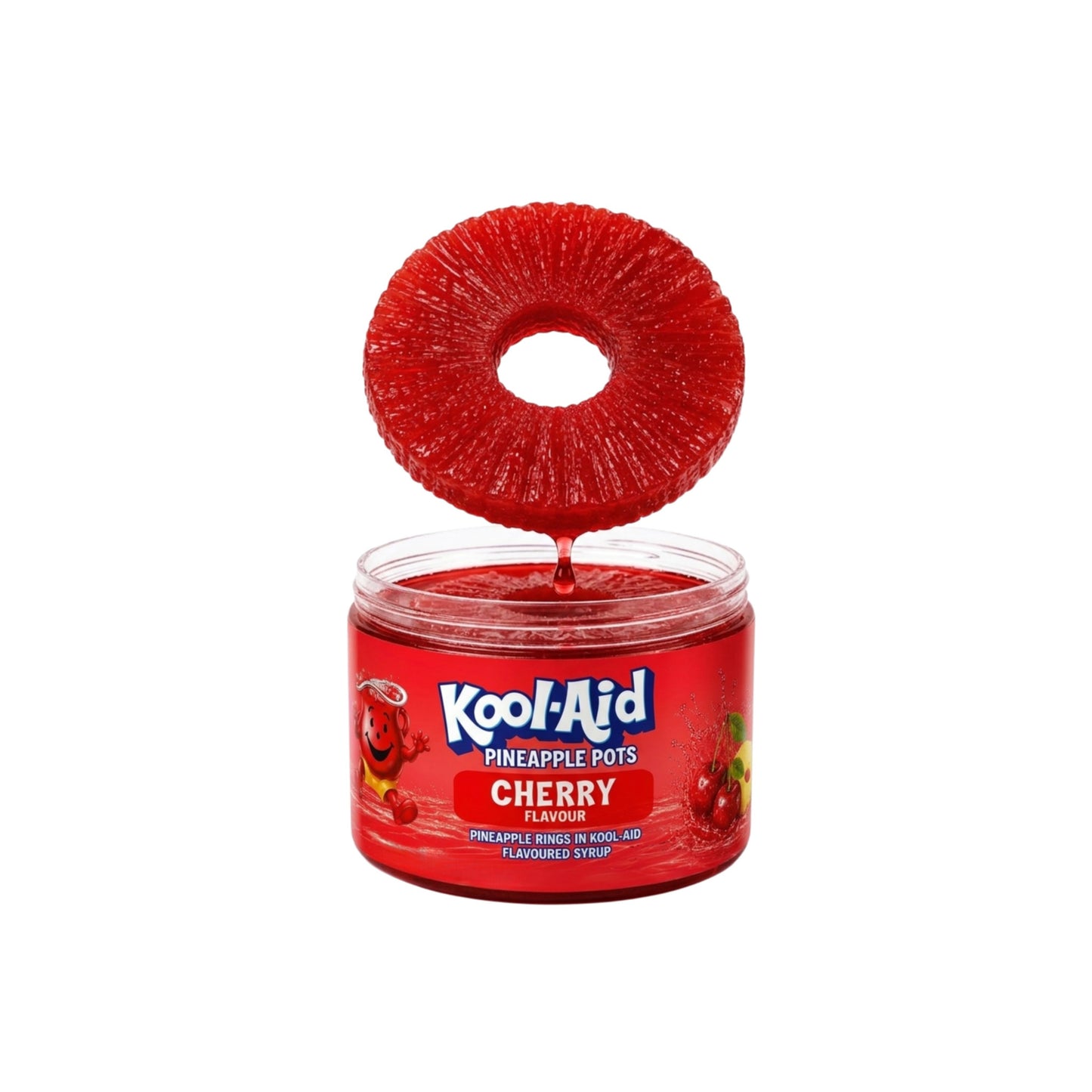 Kool-Aid Cherry Pineapple Rings Pot (300ml) - America