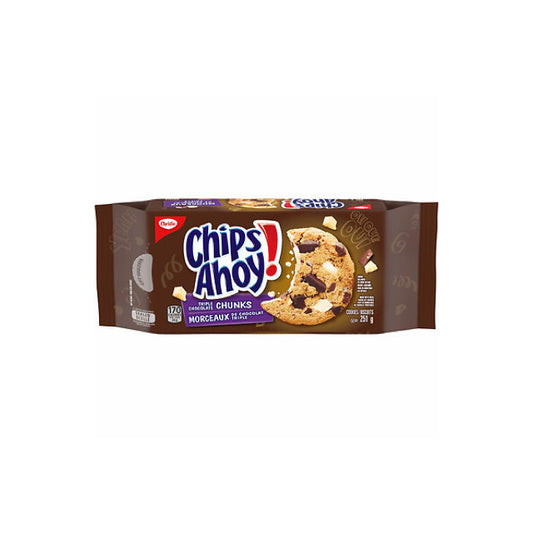 Christie Chips Ahoy! Triple Chocolate Chunks Cookies (251g) - Canada