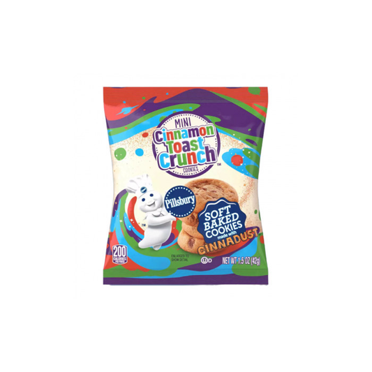 Pillsbury Mini Soft Baked Cookies Cinnamon Toast Crunch (28g) - America