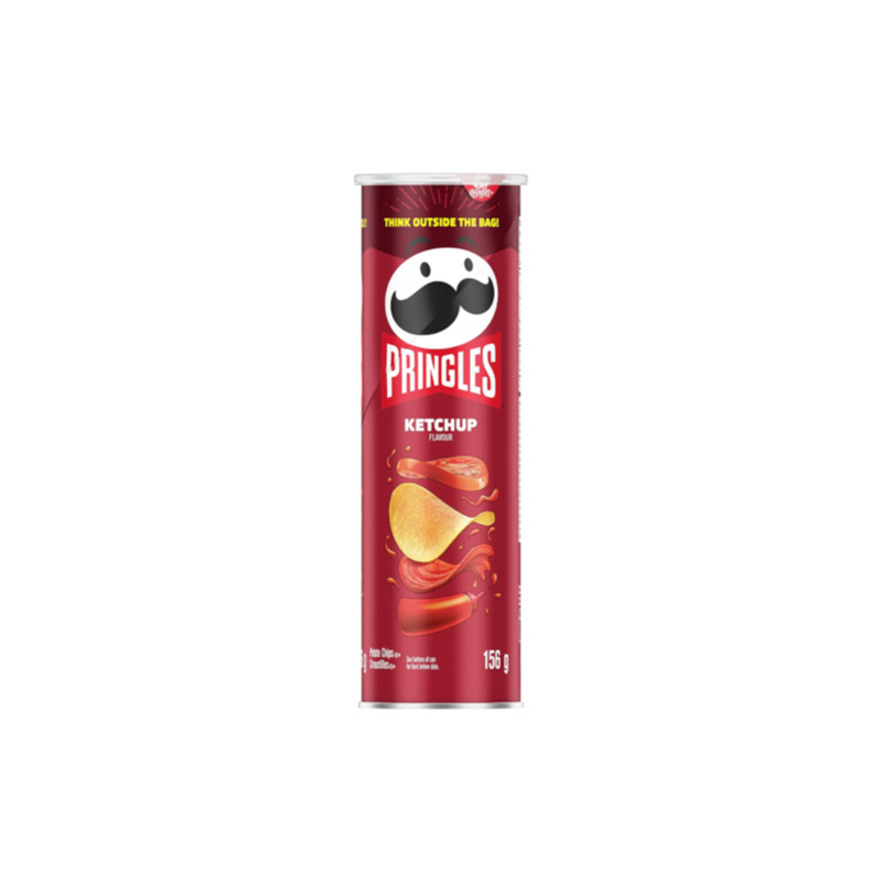 Pringles Ketchup Tube (156g) - Canada ‼️ DAMAGED‼️