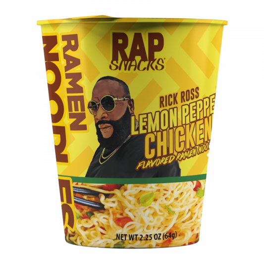 Rap Snacks Lemon Pepper Chicken Flavored Ramen Noodles (64g) - America