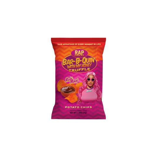 Rap Snacks Nicki Minaj Bar-B-Quin’ With My Honey Truffle Potato Chips (71g) - America