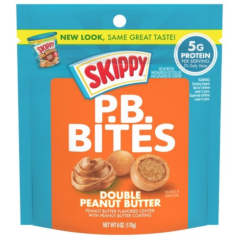 Skippy Double Peanut Butter Bites (170g) - America