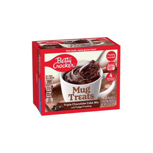 Betty Crocker Mug Treats Triple Chocolate Cake Mix (354g) - America