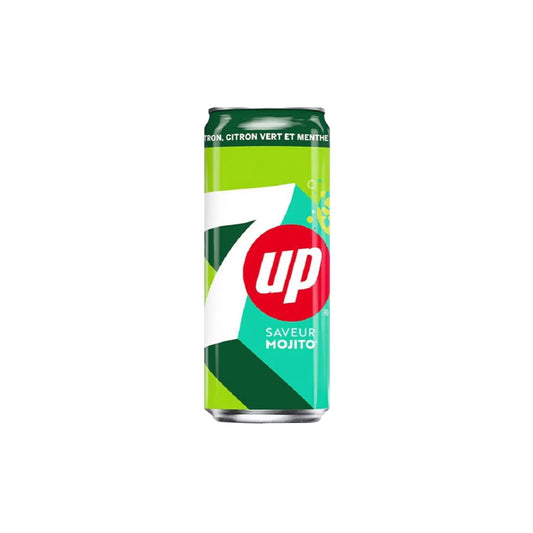 7up Saveur Mojito Slim Can (330ml) - France