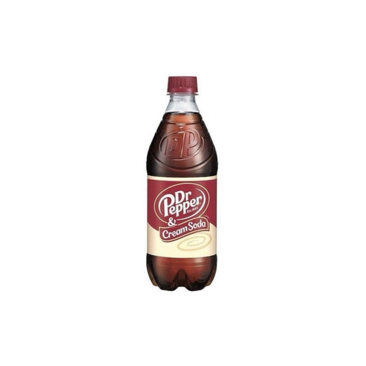Dr Pepper & Cream Soda Bottle (591ml) - America
