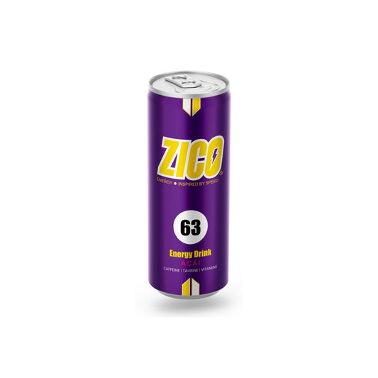 ZICO Amazona Açai Energy Drink Can (250ml) - Sweden