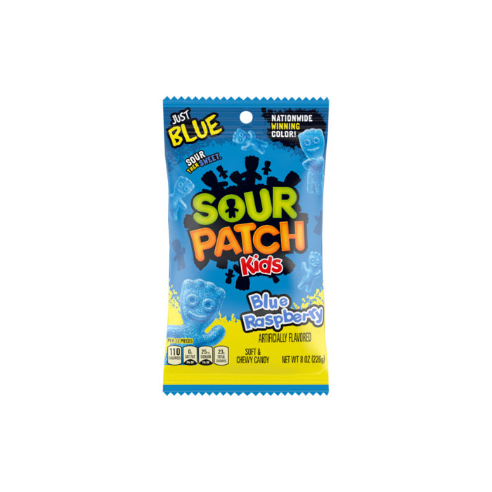 Sour Patch Kids Blue Raspberry Large Peg Bag (226g) - America