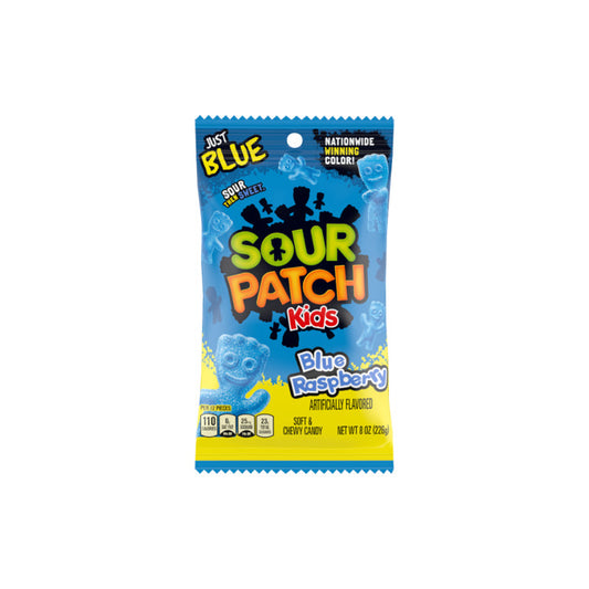 Sour Patch Kids Blue Raspberry Large Peg Bag (226g) - America