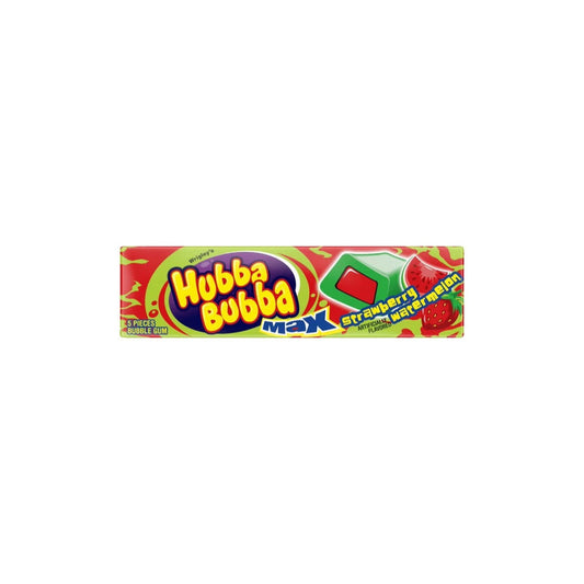 Wrigley’s Hubba Bubba Max Strawberry Watermelon Bubblegum (42g) - America