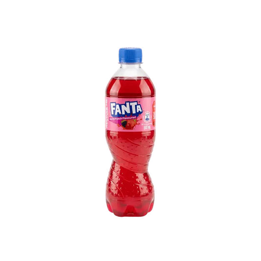 Fanta Berry Punch Soda Bottle (500ml) - China