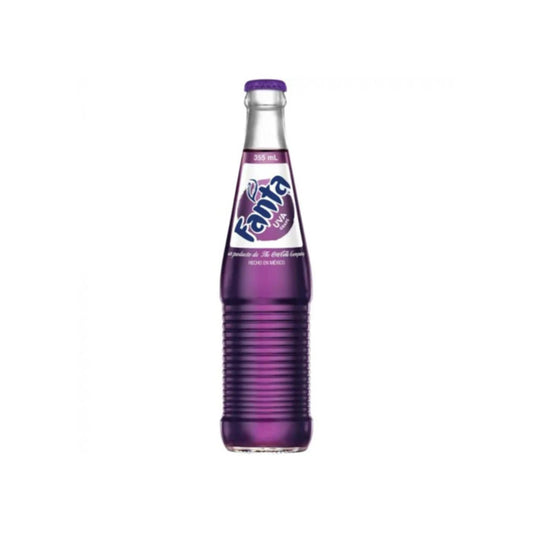 Mexican Fanta Grape Glass Bottle (355ml) - Mexico