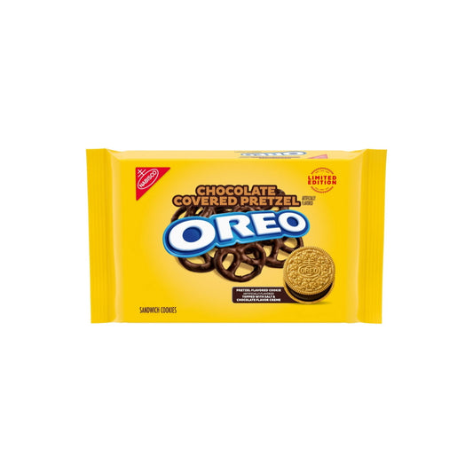 Oreo Limited Edition Chocolate Covered Pretzel Sandwich Cookies (303g) - America