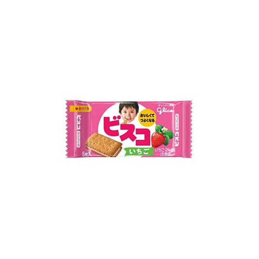 Glico Bisco Strawberry (21g) - Japan