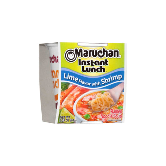 Maruchan Instant Lunch Lime Shrimp Noodles (64g) - America