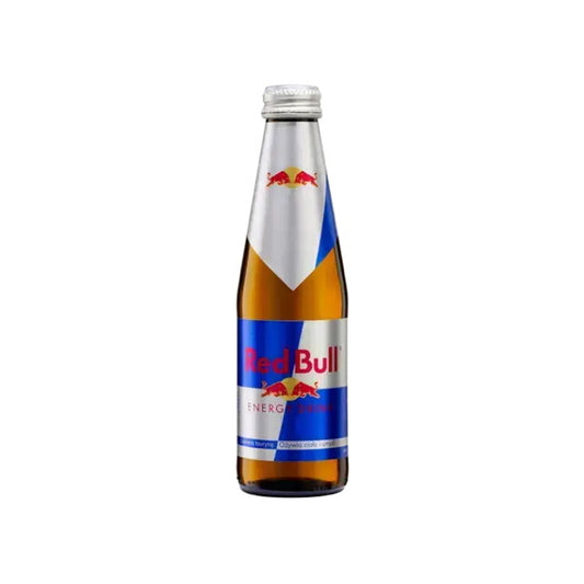 Red Bull Energy Drink Glass Bottle (250ml) - Thailand