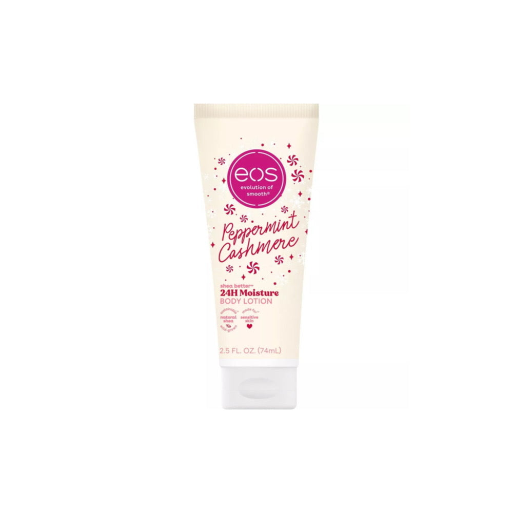 EOS Peppermint Cashmere Shea Better 24hr Moisture Body Lotion (74ml) - America