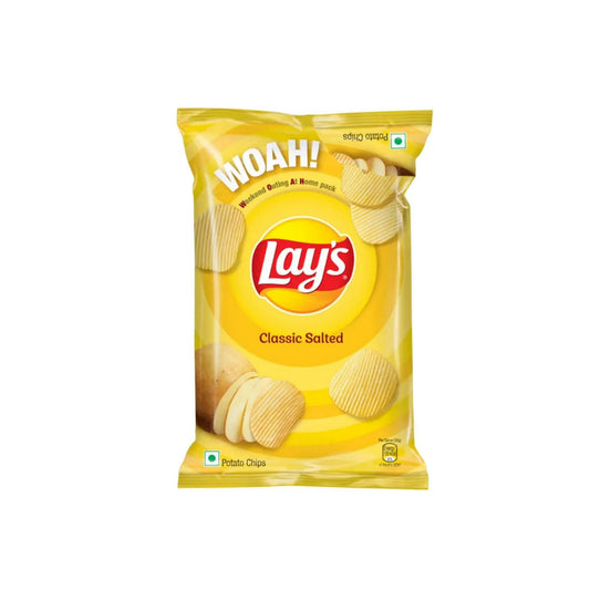 Lay’s Share Size Classic Salted Potato Chips (82g) - India