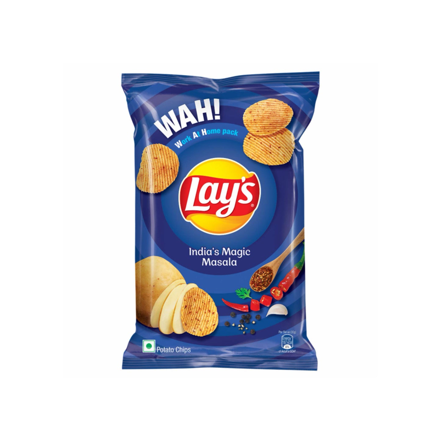 Lay’s Share Size India’s Magic Masala Potato Chips (82g) - India