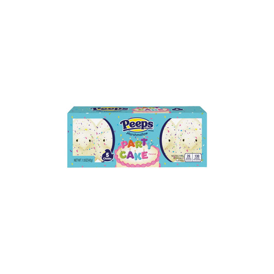 Peeps Easter Party Cake Marshmallow Chicks 5-Pack (42g) - America