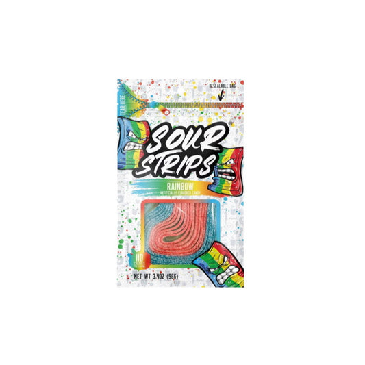 Sour Strips Rainbow (96g) - America