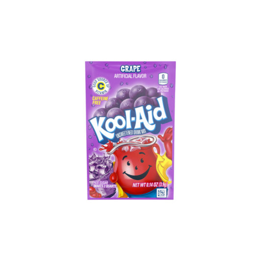 Kool - Aid 2QT Grape Drink Mix Sachet (6.5g) - America