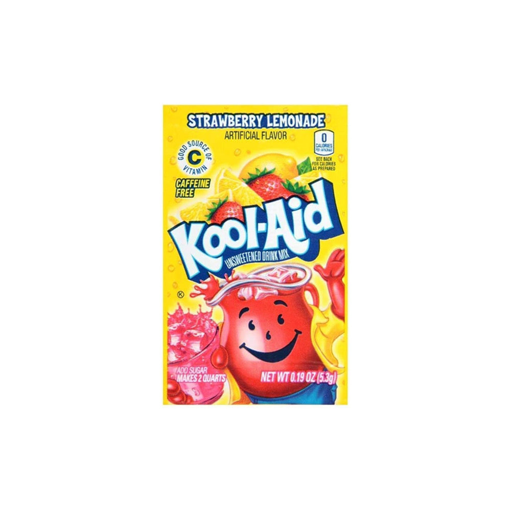 Kool - Aid 2QT Strawberry Lemonade Drink Mix Sachet (6.5g) - America