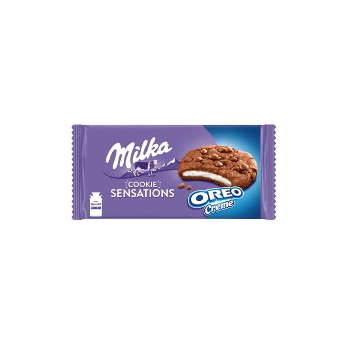 Milka Sensations Oreo Creme Filled Chocolate Cookies (156g) - Poland