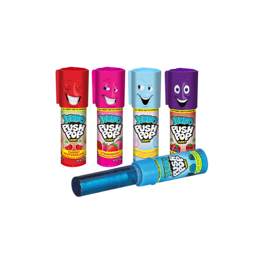 Bazooka Jumbo Push Pop Single [1X RANDOMLY SELECTED FLAVOUR] (30g) - America