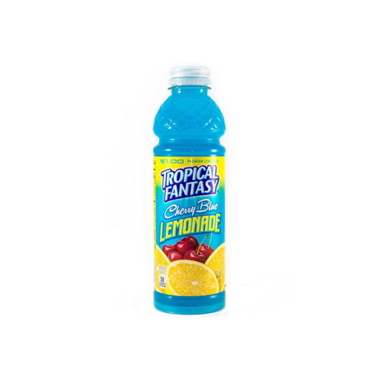 Tropical Fantasy Cherry Blue Lemonade Premium Juice Cocktail Bottle (665ml) - America