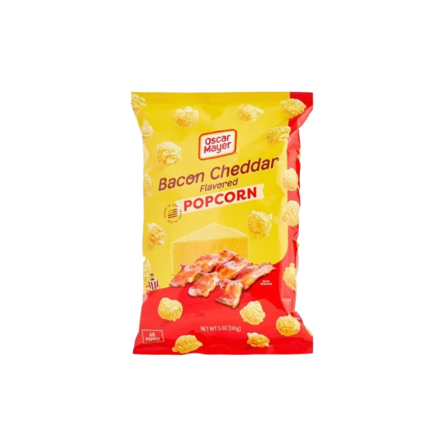 Oscar Mayer Bacon Cheddar Flavoured Popcorn (141g) - America