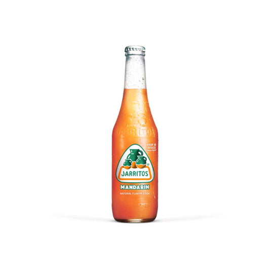 Jarritos Mandarin Glass Bottle (370ml) - Mexico