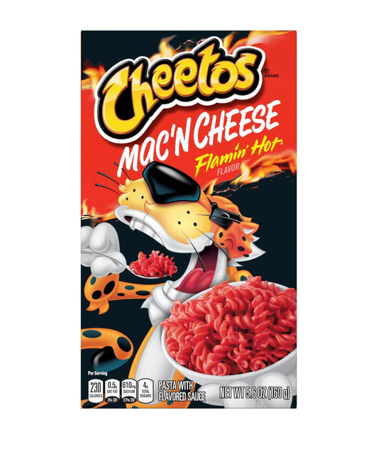 Cheetos Mac ‘n’ Cheese Flamin Hot Pasta (160g) - America