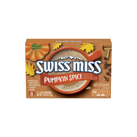 Swiss Miss Pumpkin Spice Hot Cocoa Mix 8-Pack (313g) - America