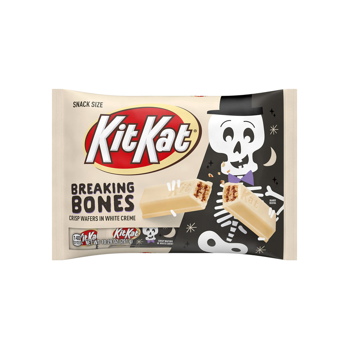 Kit Kat Halloween Breaking Bones Snack Size Candy Bars (291g) - America